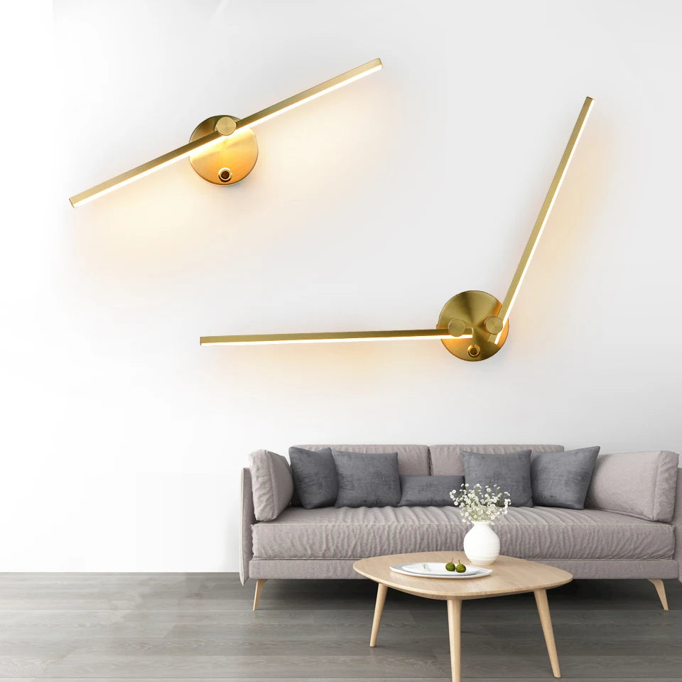 applique murale led réglable pour décoration intérieure moderne - vue 3 sur 21