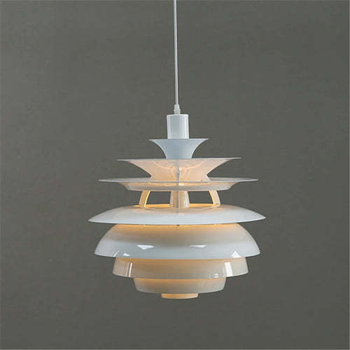 Lustre en aluminium postmodernes main de concepteur nordique