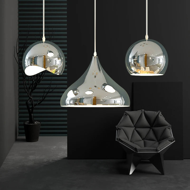 Suspension led moderne simple ou triple tête - vue 2 sur 18