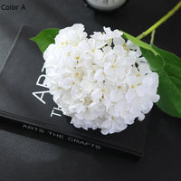 New Silk Simulation Hydrangea Flower European Style Home Decoration,Wedding Floor Arrangement Large Hydrangea Flower