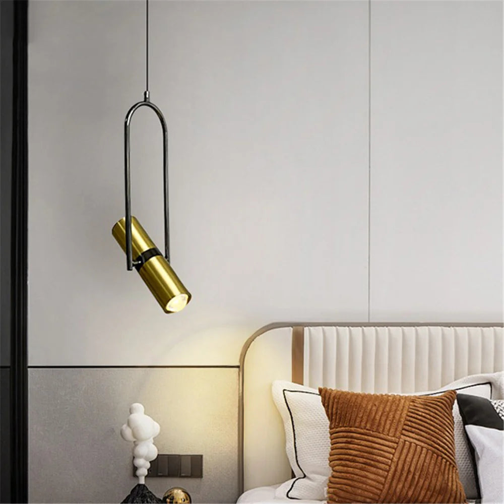 lustre à led réglable design moderne pour intérieur restaurant bar café - vue 5 sur 7
