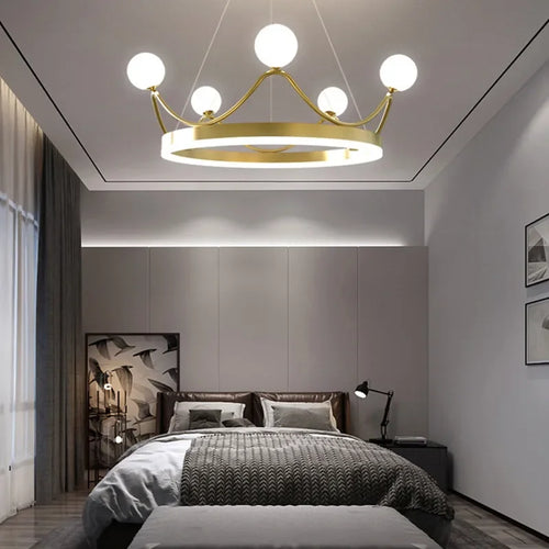 Moderner LED-Kronleuchter für ein elegantes Interieur - vue 5 sur 8
