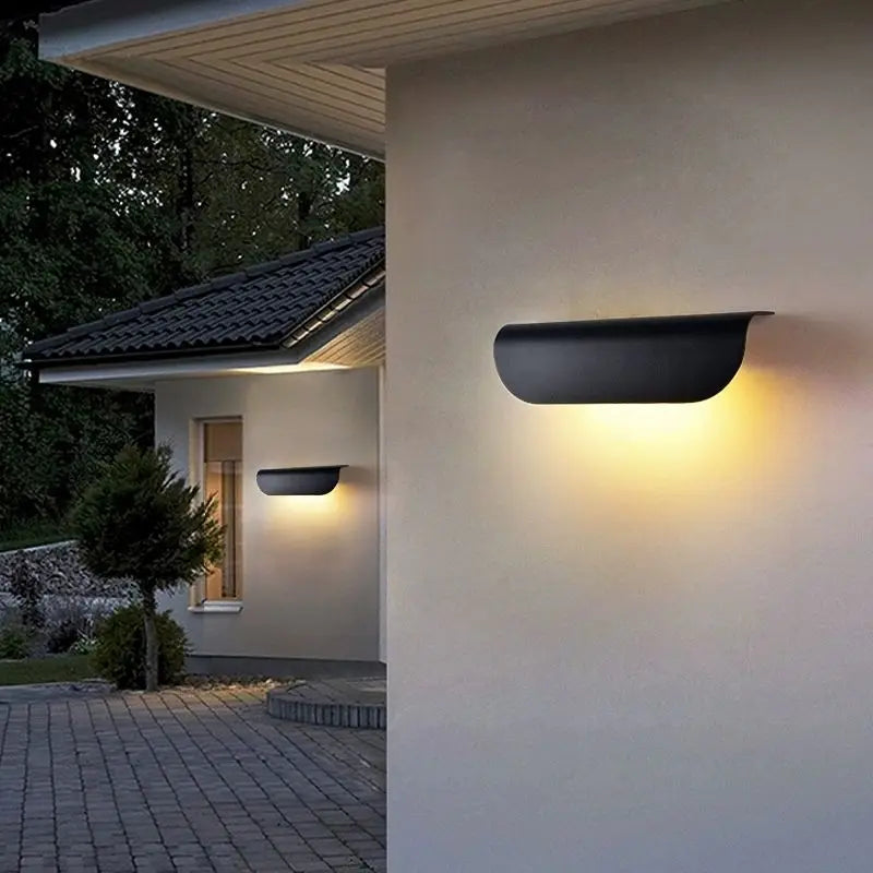 applique murale extérieure à led étanche pour décoration divers espaces - vue 4 sur 7