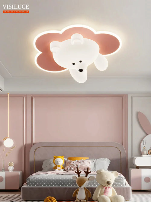 LED-Deckenleuchte Bär für Kinderzimmer - vue 5 sur 12
