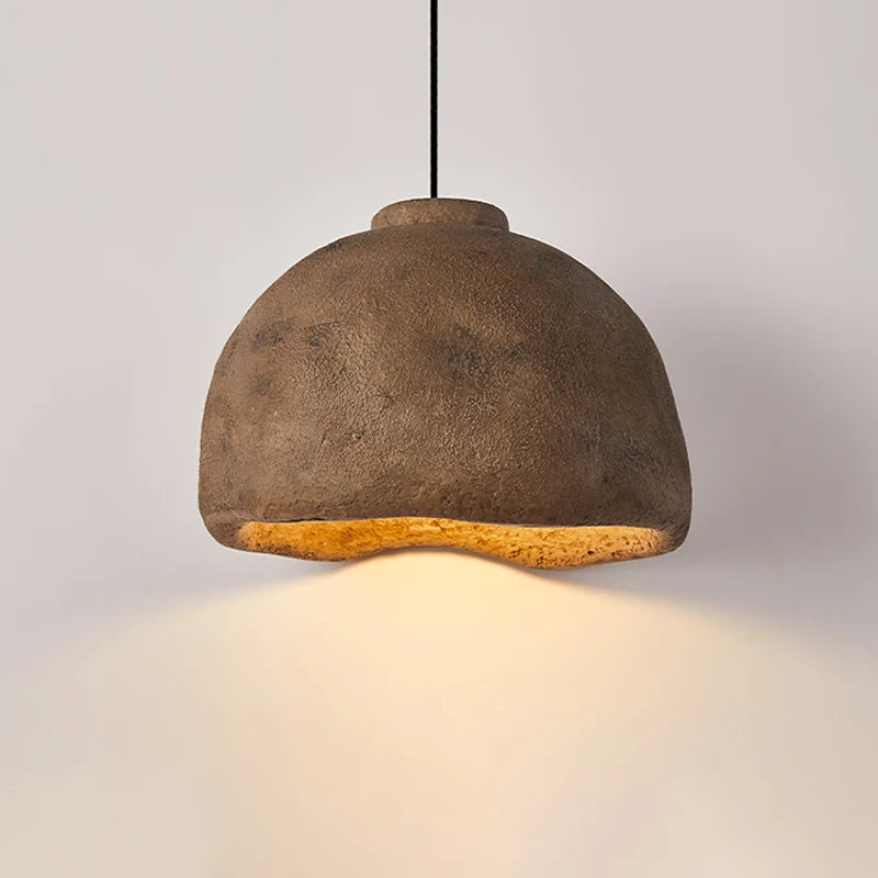 Nordique wabi-sabi vent Restaurant Bar Loft suspension LED lumières lustre salle à manger décor à la maison chambre chevet suspension luminaire - vue 6 sur 13