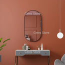 miroir décoratif suspendu pour salle de bain et maquillage