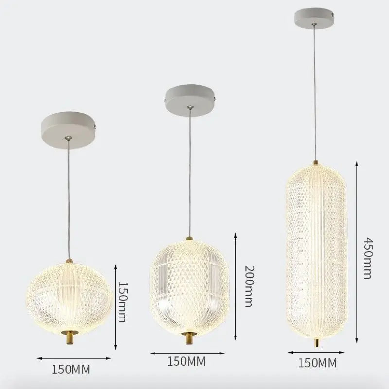Moderner Kronleuchter mit schlichtem Design – Dekorative LED-Pendelleuchte - vue 9 sur 9