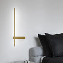 Minimalistische LED-Wandleuchte aus Aluminium für Innenbeleuchtung
