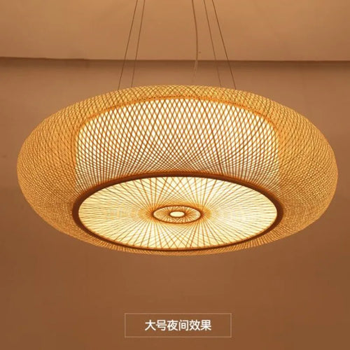 Moderne Pendelleuchte aus Bambus im chinesischen Stil für die Innendekoration