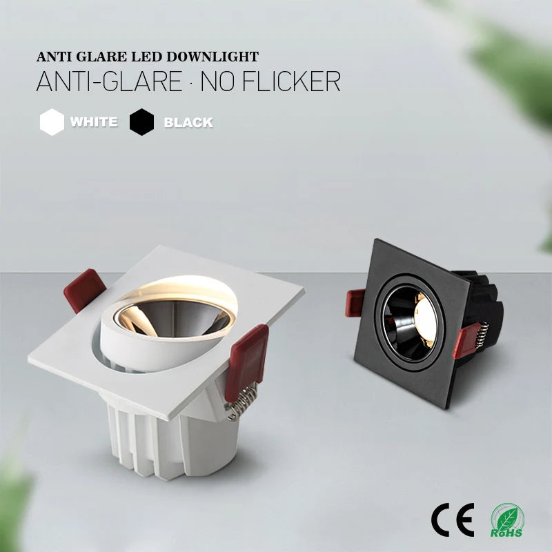 spot encastré à angle réglable pour éclairage intérieur - vue 4 sur 8