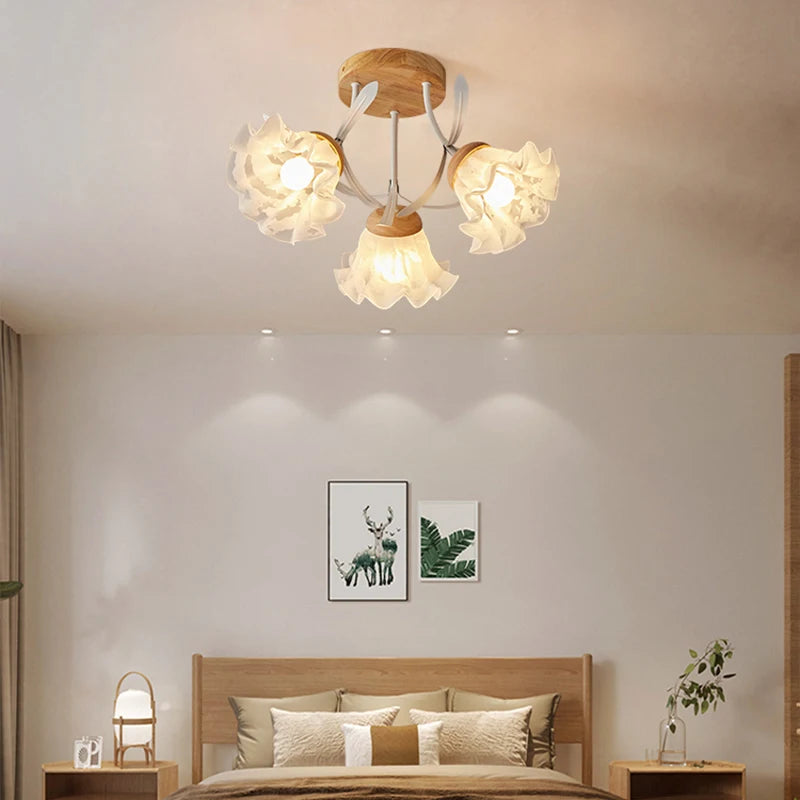 lustre nordique moderne en led pour décoration intérieure créative - vue 4 sur 9