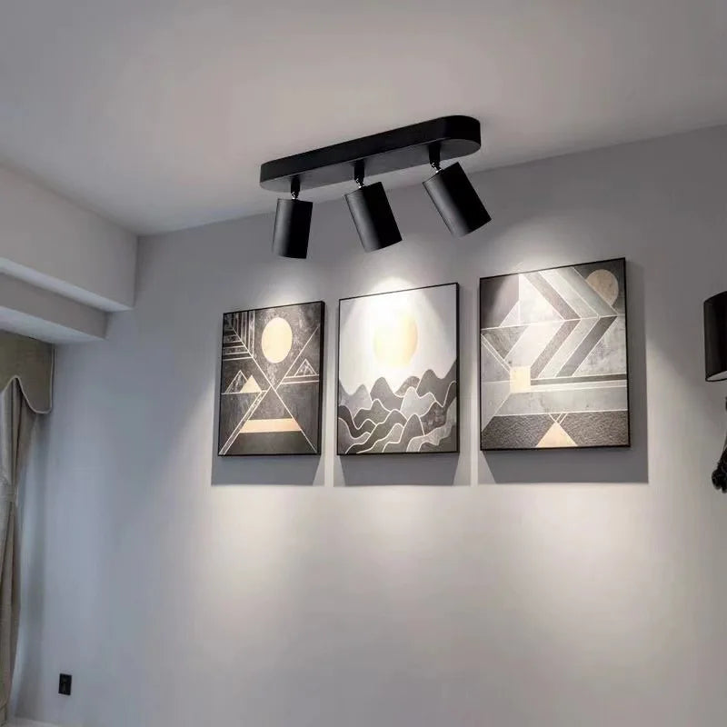 spot led sur rail pour éclairage décoratif intérieur - vue 7 sur 11