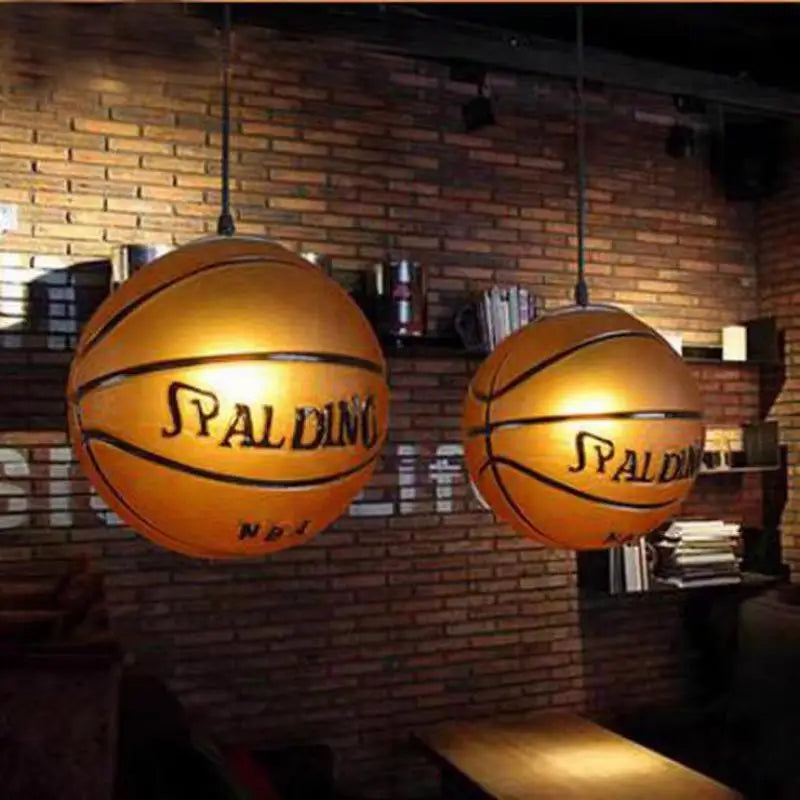 suspension style industriel américain basket-ball football bar café - vue 5 sur 10