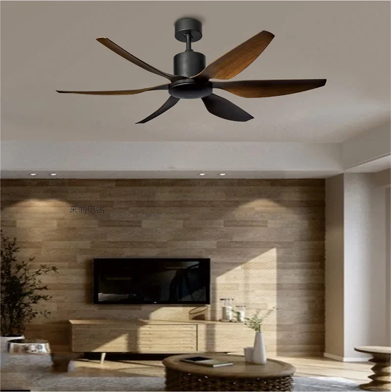 plafonnier rétro industriel avec ventilateur et lumière led à distance