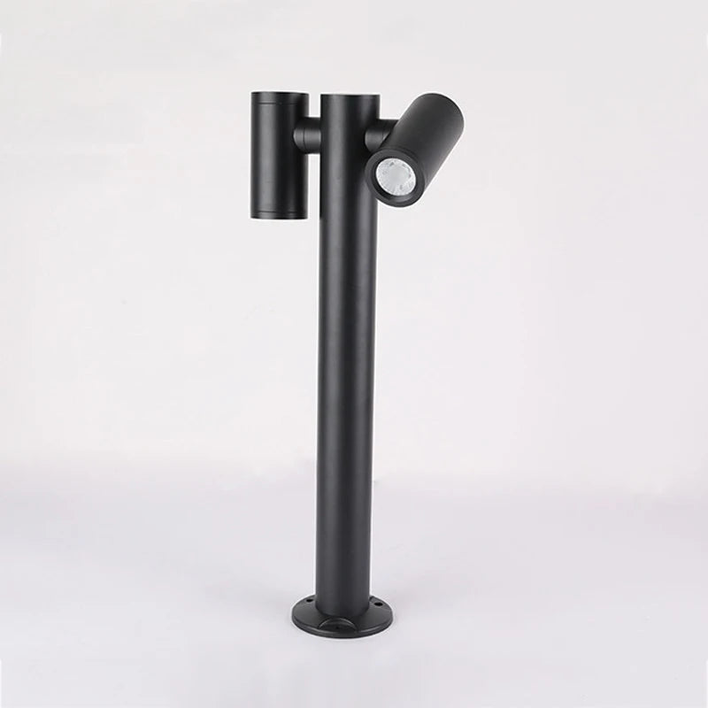 lampe de jardin double tête rotative éclairage créatif extérieur - vue 3 sur 7
