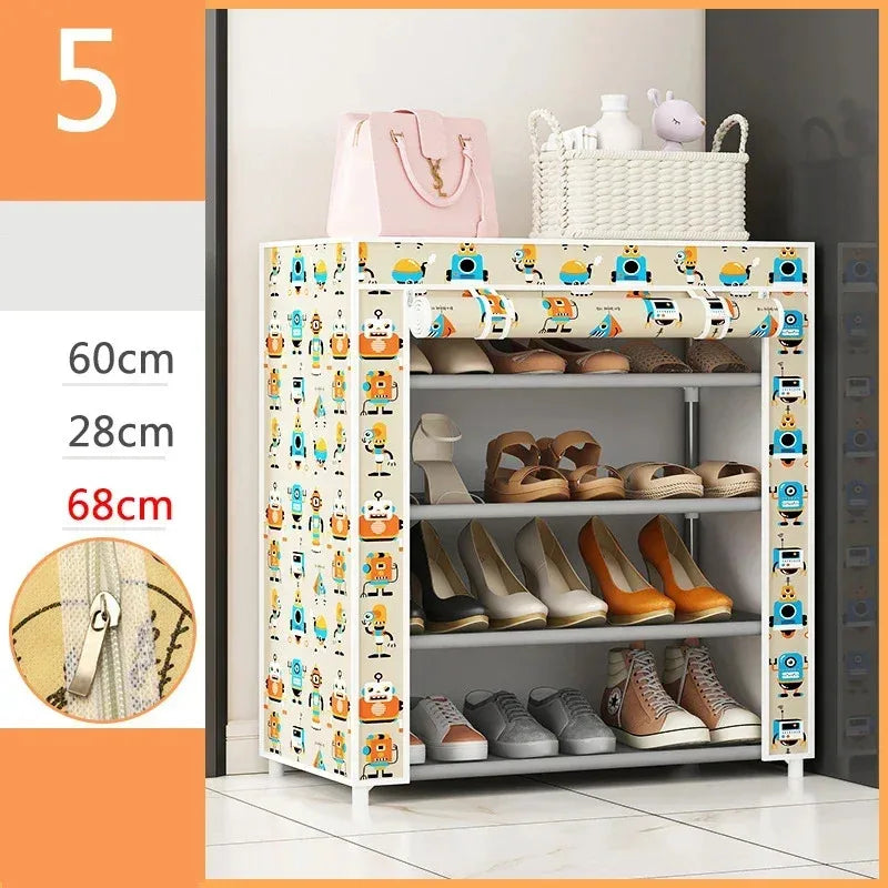 organisateur de rangement pour chaussures en plastique 120 paires luxe 2023 - vue 7 sur 28