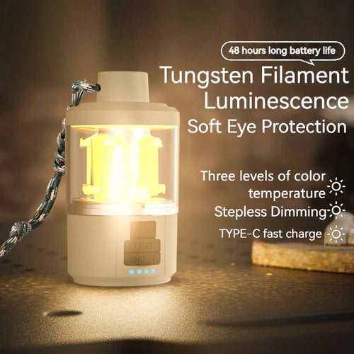 lampe de camping led rechargeable portable pour extérieur