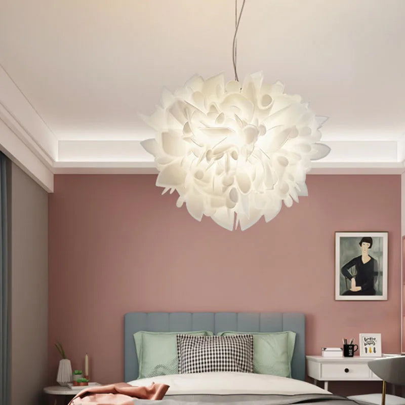 lustre moderne en acrylique pour intérieur lumineux et élégant - vue 4 sur 8