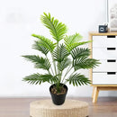 grandes plantes artificielles palmier et feuilles de bananier décoration jardin