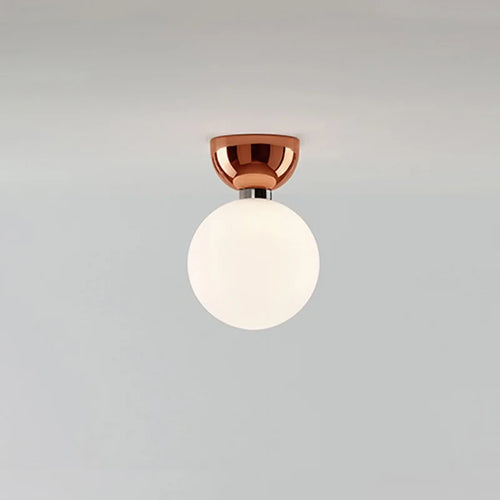 Moderner, minimalistischer Deckenleuchter aus Glas für ein elegantes Interieur - vue 11 sur 10