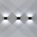 applique murale moderne étanche en aluminium pour extérieur décoratif