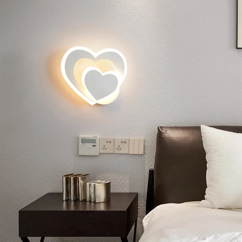 Applique LED en forme de coeur - vue 5 sur 12