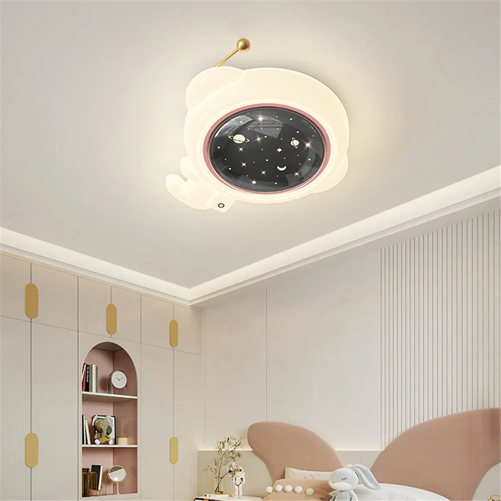 LED-Deckenleuchte Astronaut Dekorativ für das Kinderzimmer - vue 3 sur 10