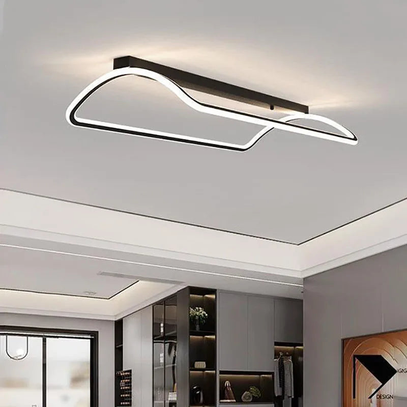 Plafond moderne à LEDs lampes pour salon salle à manger balcon chambre plafond Lustre intérieur décor à la maison luminaire Lustre - vue 5 sur 18