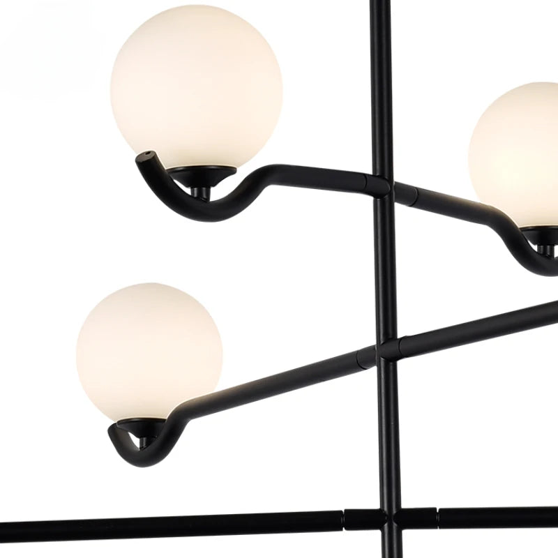 suspension moderne à led pour décoration intérieure élégante - vue 5 sur 6