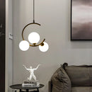 lampe boule en verre nordique décorative et créative