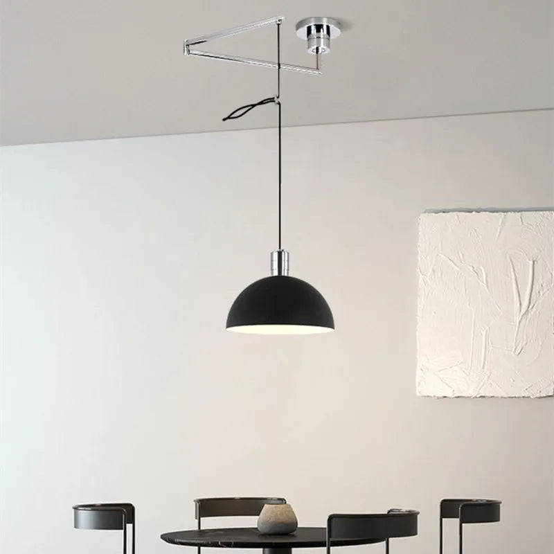 lustre pliable moderne nordique design télescopique pour intérieur contemporain - vue 3 sur 14