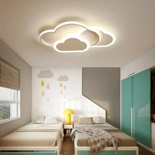 Moderne LED-Deckenleuchte für Kinderzimmer – Dekorative Wohnbeleuchtung - vue 2 sur 10