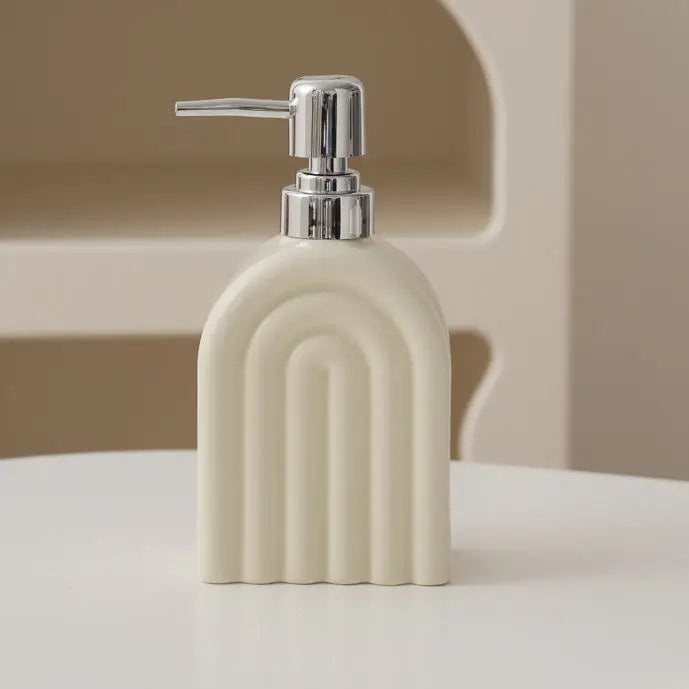distributeur de savon en céramique portable pour shampoing et eau - vue 21 sur 21