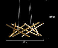 lustre led moderne simple pour éclairage intérieur