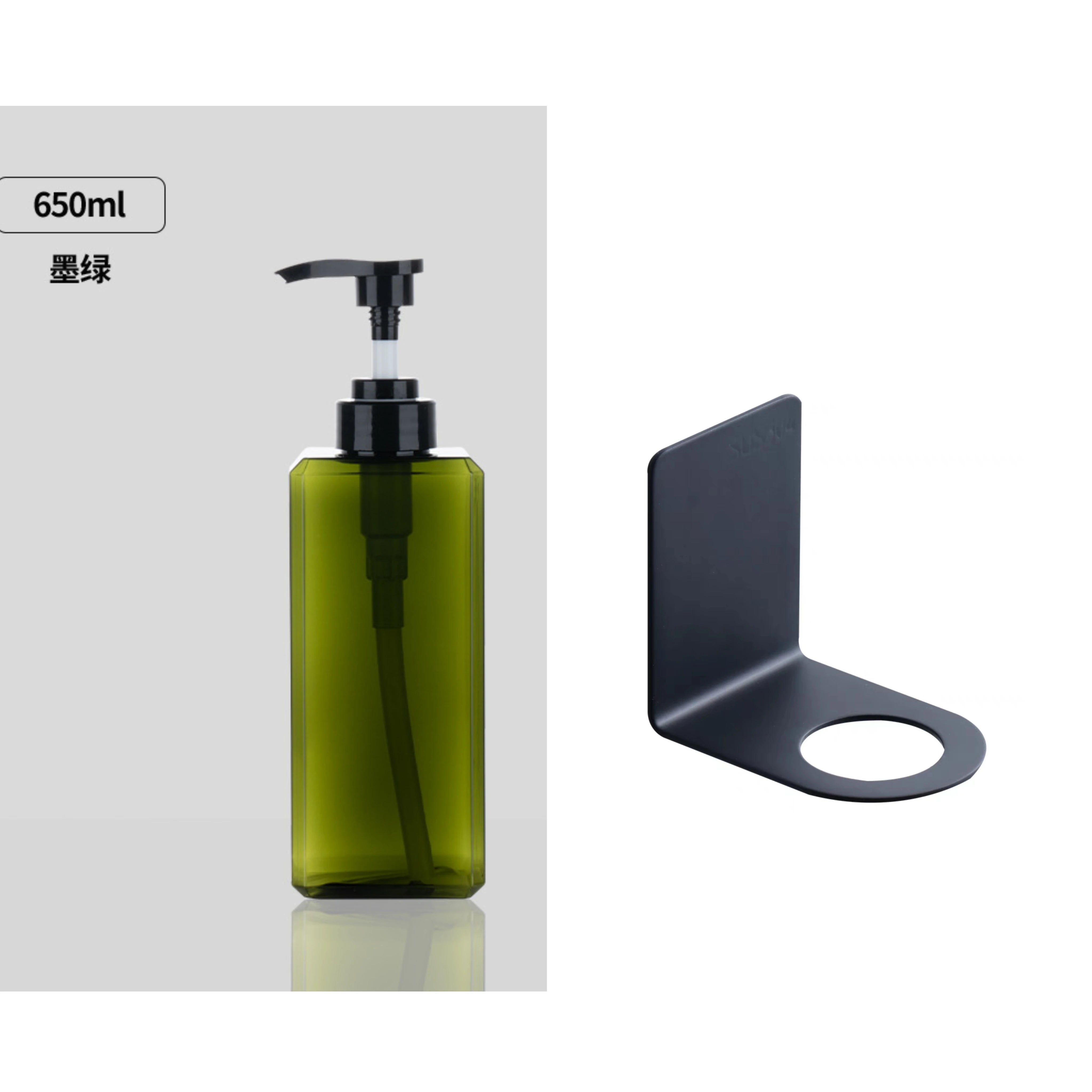 distributeur de savon liquide mural pour désinfectant et gel douche - vue 13 sur 15
