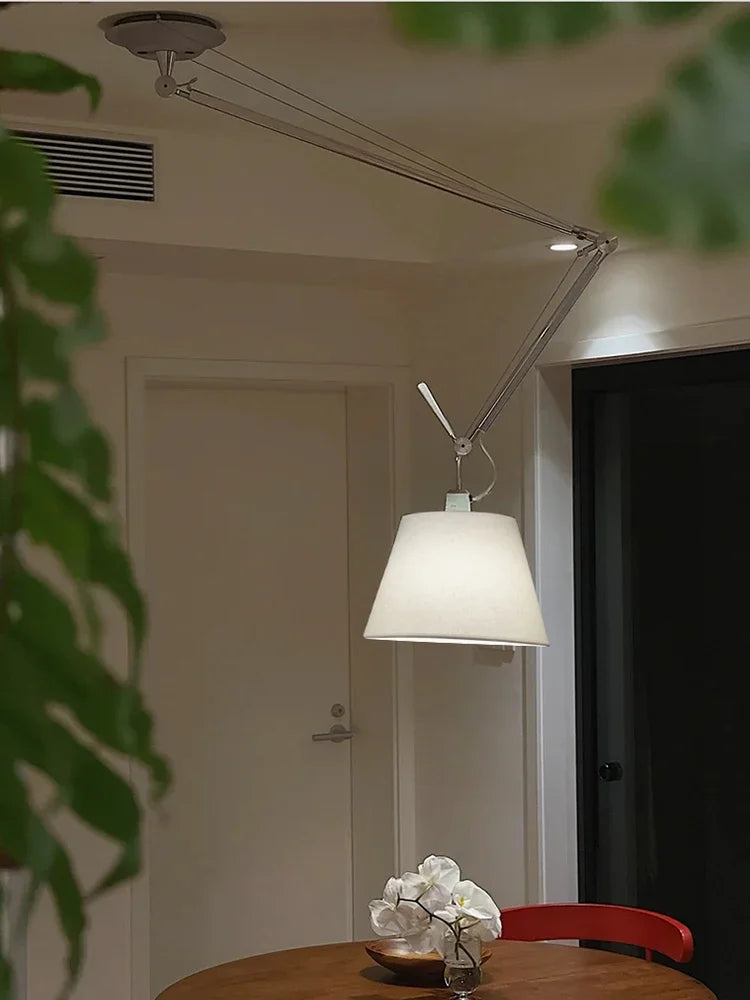 suspension pliable et mobile design italien pour éclairage moderne - vue 4 sur 6