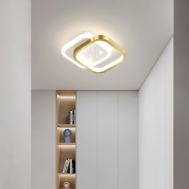 plafonnier led minimaliste moderne pour extérieur - vue 4 sur 14
