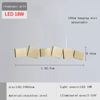 Lustre design à LED de luxe