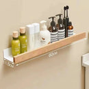 étagère en hêtre étanche pour rangement cuisine et salle de bain