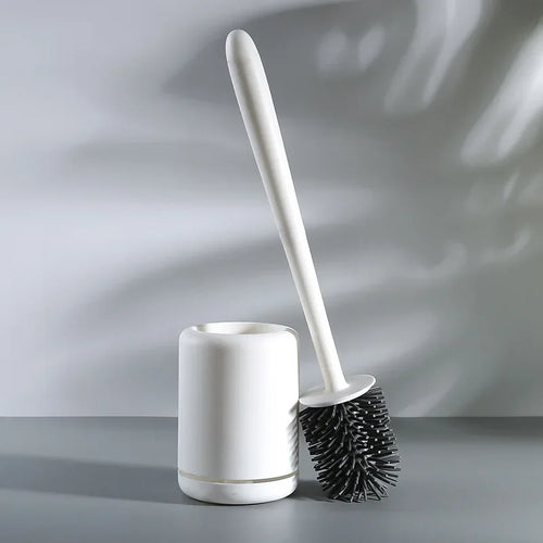 brosse wc murale avec support de rangement pratique - vue 8 sur 7