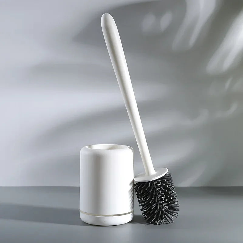 brosse wc murale avec support de rangement pratique - vue 7 sur 7