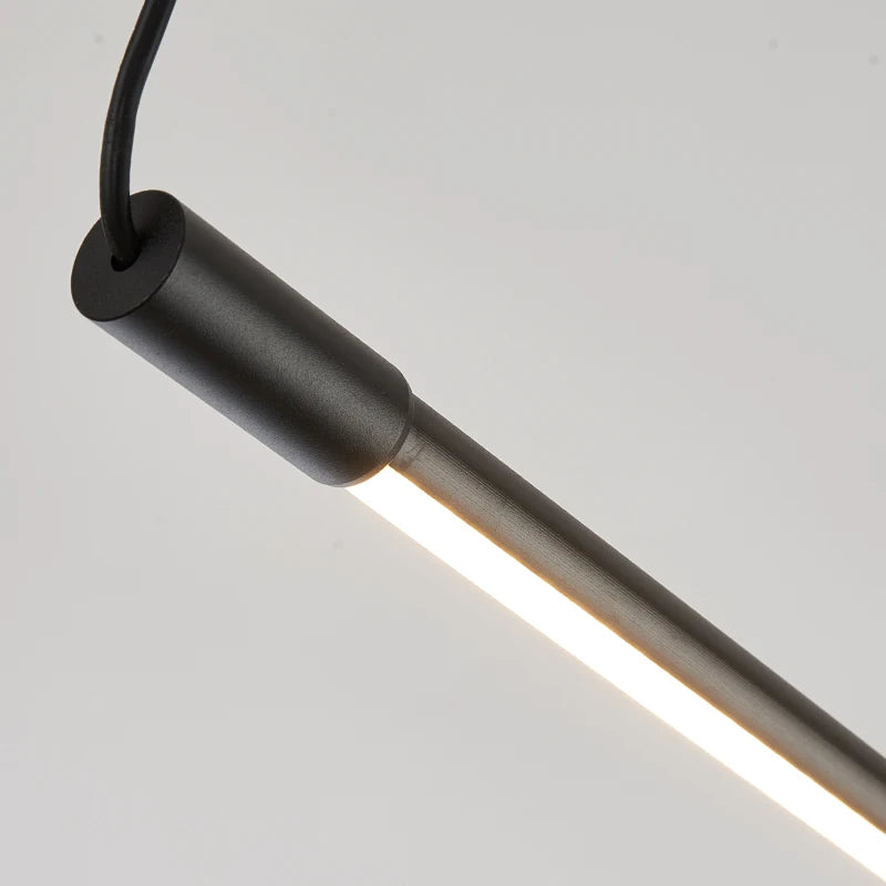 LED-Pendelleuchte nordisches Design minimalistisch Aluminium - vue 6 sur 11