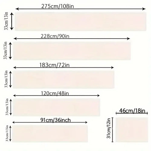 Chemin de table motifs rayures abstraites style minimaliste - vue 6 sur 6