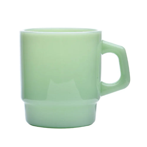 Mug en verre style coréen anse ergonomique 230ml