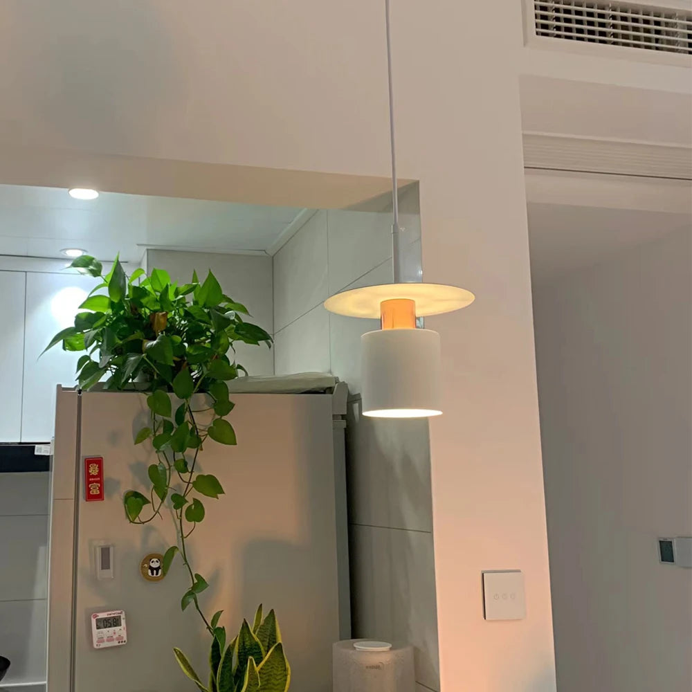suspension créative à led moderne en fer décoratif - vue 4 sur 7