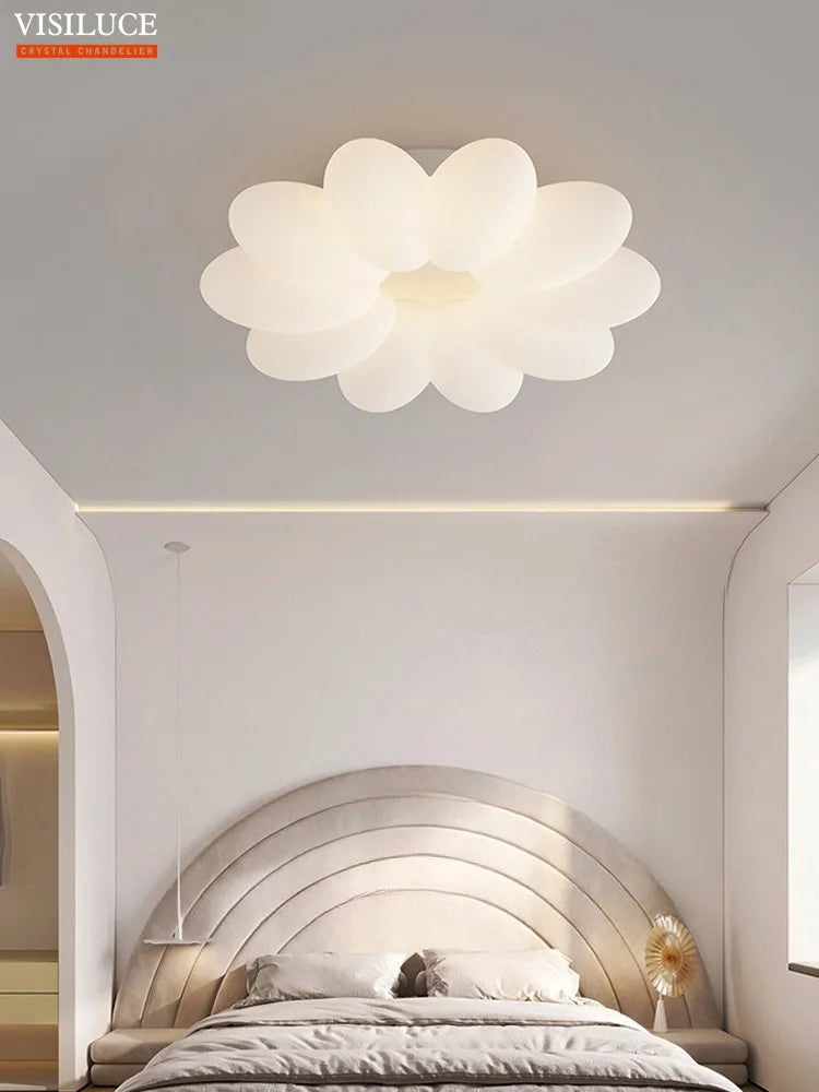 LED-Deckenleuchte Blumen für Kinderzimmer mit drei Lichtfarben - vue 3 sur 10