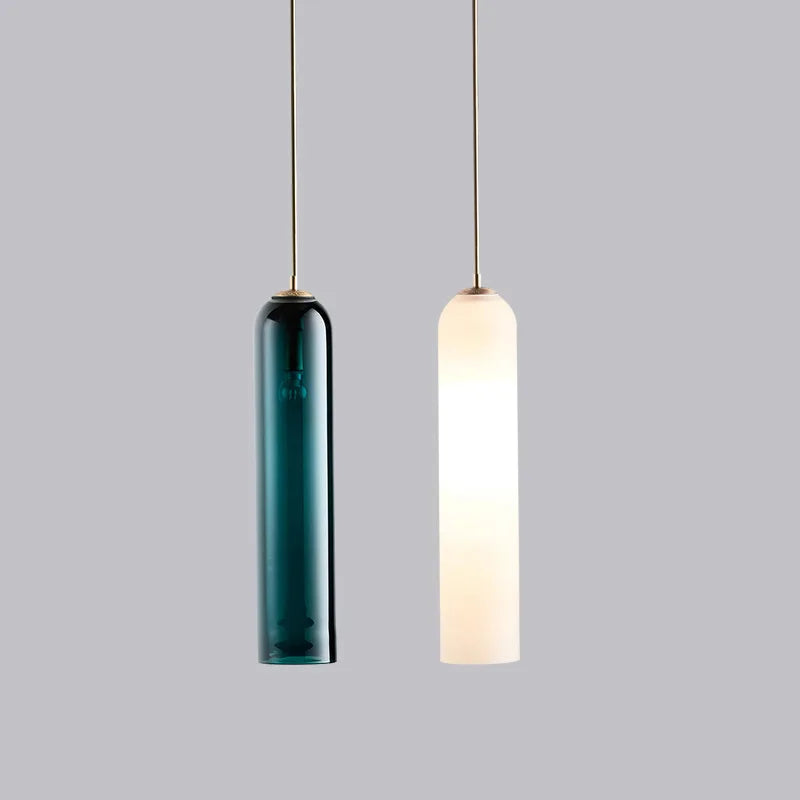suspension moderne en verre lumineux pour intérieur créatif - vue 3 sur 12