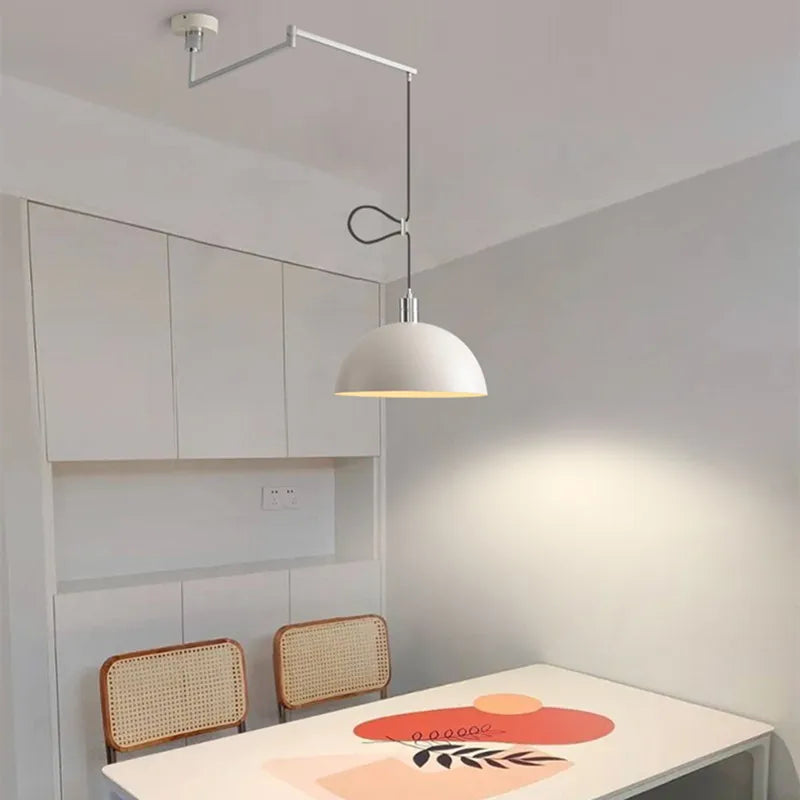 lustre pliable moderne nordique design télescopique pour intérieur contemporain - vue 6 sur 14