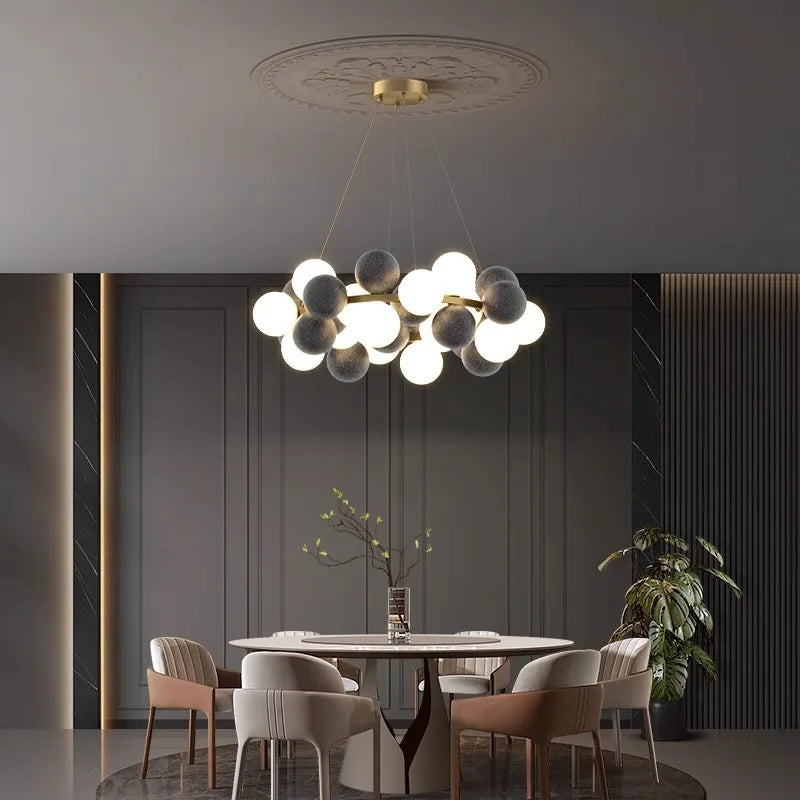 lampes led suspendues design moderne luminaire décoratif intérieur - vue 5 sur 18