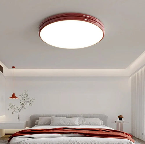 Luxueux plafonnier LED Macaron soin de la vue maison